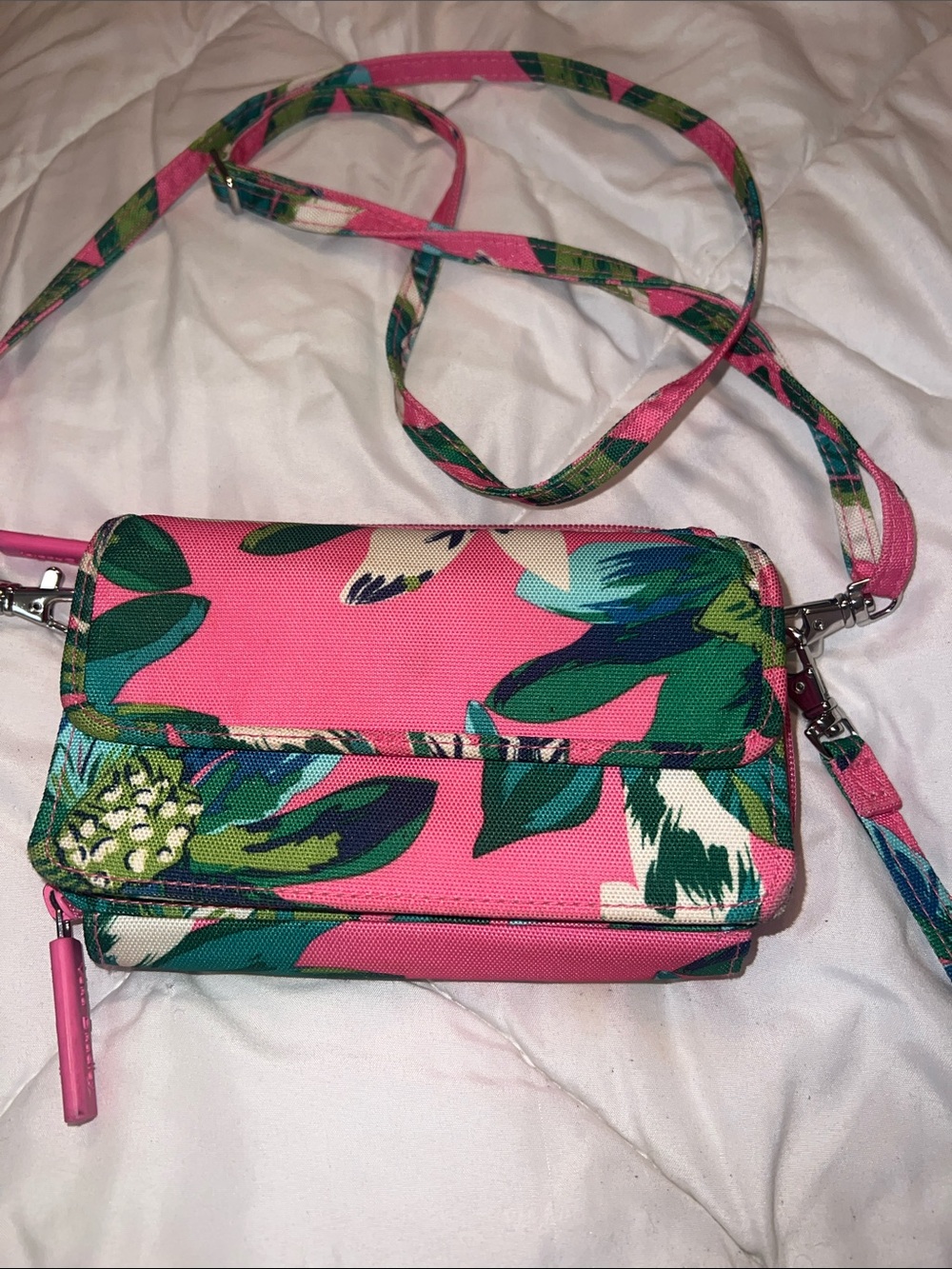 Vera Bradley Tropical Paradise All In One Crossbody